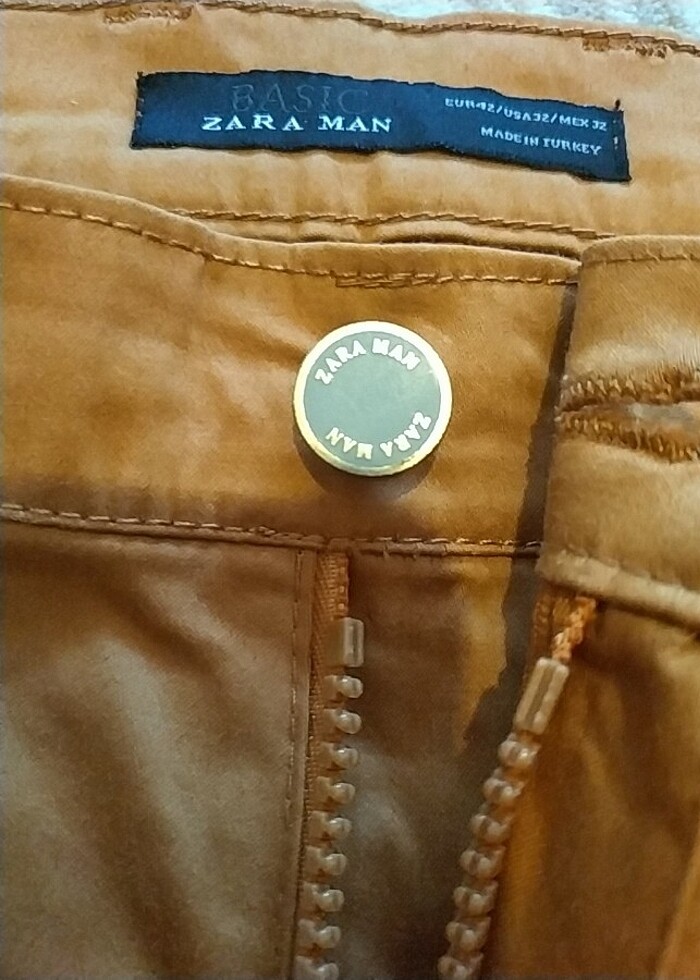 Zara Man kumaş pantolon. - Görsel 4