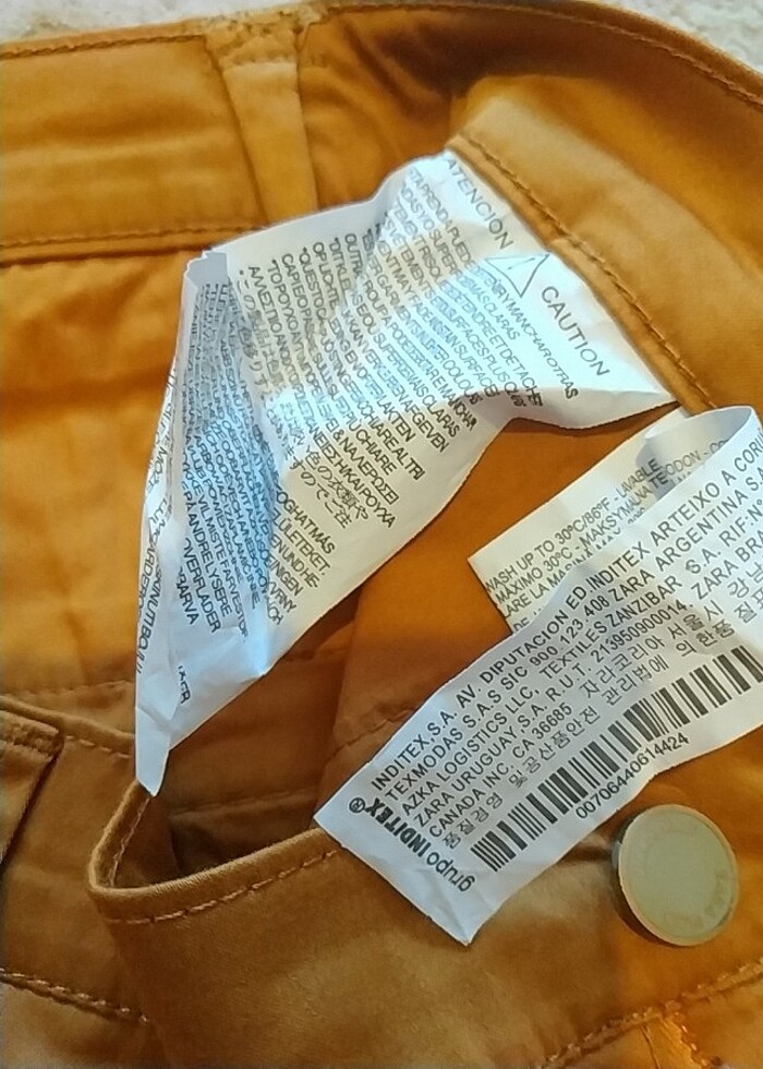 Zara Man kumaş pantolon. - Görsel 5