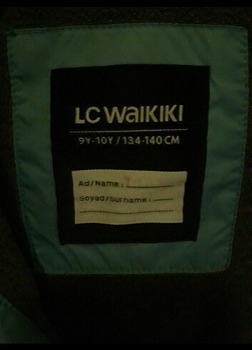 LC Waikiki Erkek cocuk montu