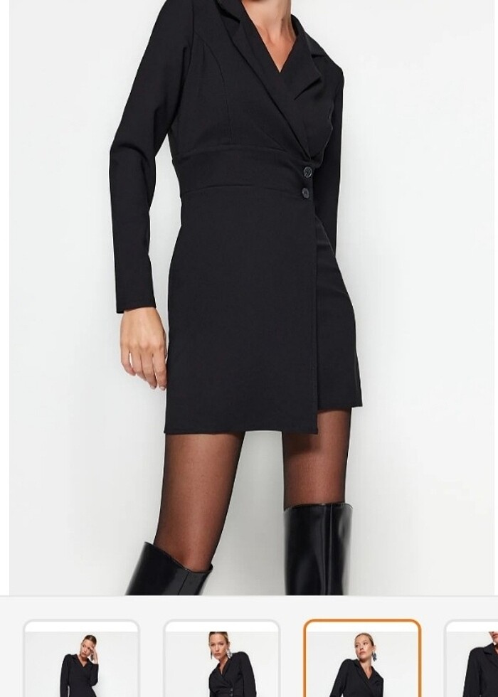 Trendyolmilla ceket elbise - Görsel 5