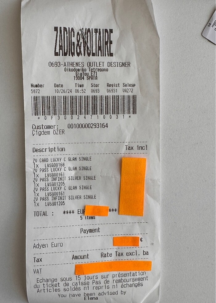 Zadig&Voltaire Glam Serisi Fuşya 0Deri Kartlık - Görsel 5