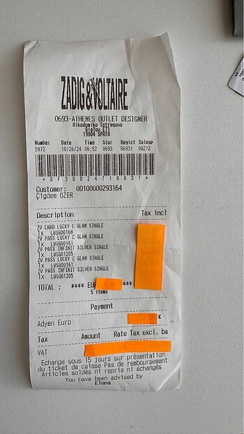 Zadig&Voltaire Glam Serisi Fuşya 0 Deri Kartlık - Görsel 7