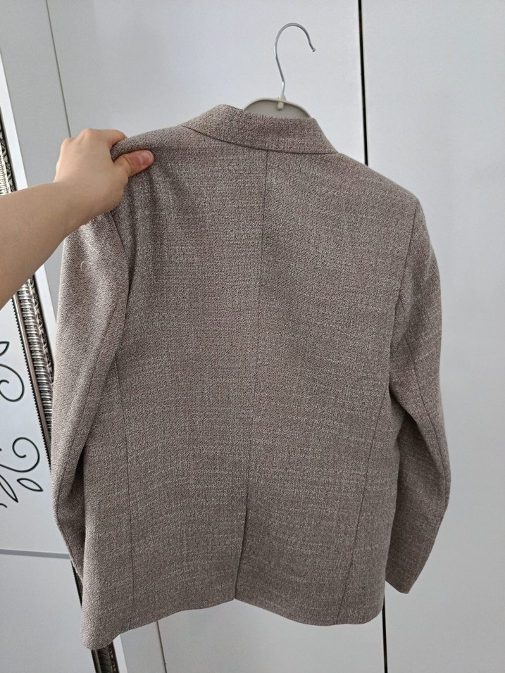 Bej Erkek Düğmeli Ceket - Görsel 3