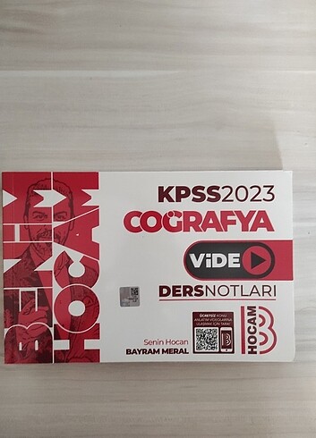 Benim Hocam kpss coğrafya video ders notu