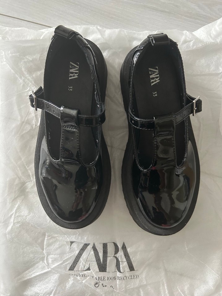 Zara rugan mary jane ayakkabı - Görsel 5