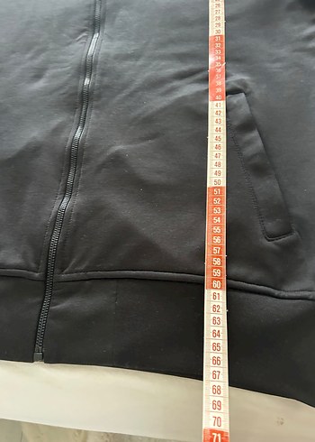 Siyah Fermuarlı Hummel Spor Ceket - Görsel 5