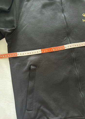 Siyah Fermuarlı Hummel Spor Ceket - Görsel 4
