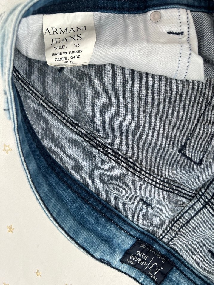 Armani jeans Denim Erkek Kot Pantolon — görsel 8/8