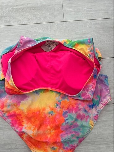 12-13 Yaş Beden Crop Bikini yeni