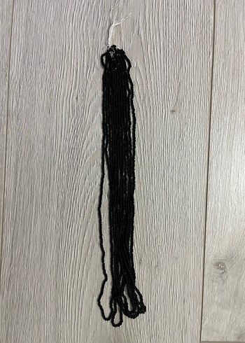 Siyah Mat Kum Boncuk (6 dizi)