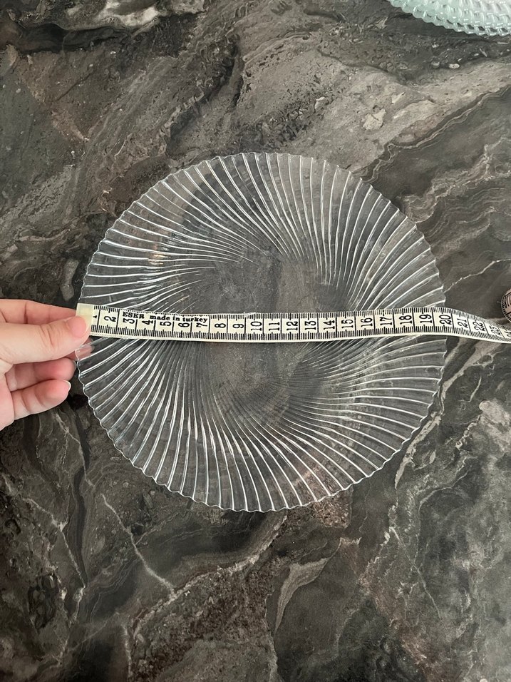 Modern Klasik 6 kişilik Cam Tabak - Görsel 3