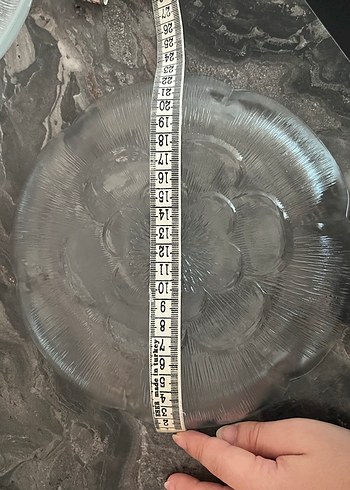Beden 3lü Vintage Çiçek Desenli Tabak Seti