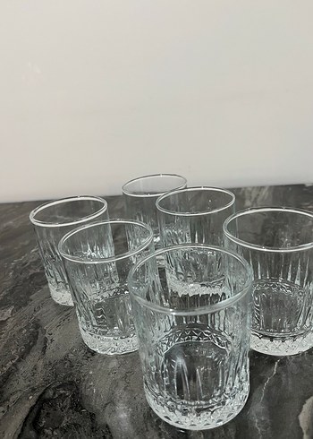 Cam Bardak Seti - Görsel 14