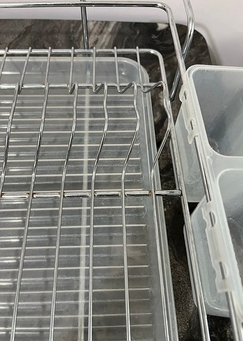 Beden Renk Gri Metal Bulaşık Kurutmalık