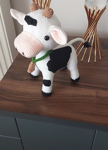  Beden Renk Amigurumi sütaş ineği