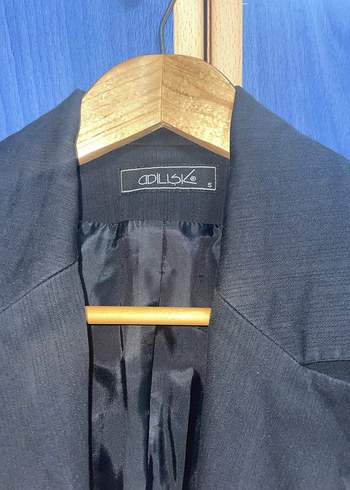 Adil Işık Siyah Kadın Blazer Ceket - Görsel 5