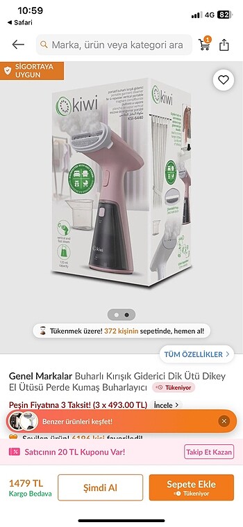 Portatif ütü
