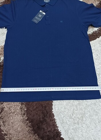3xl Beden lacivert Renk Erkek yakalı tişört