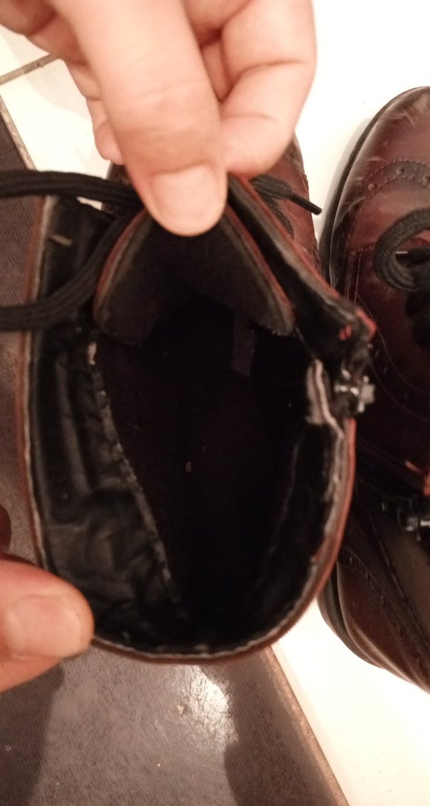 Kahverengi Deri Bağcıklı Kadın Bot - Görsel 5