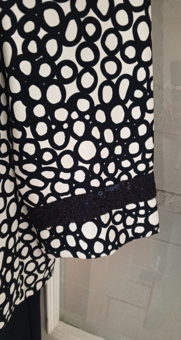 Uzun lacivert Kadın Takım Elbise - Görsel 5