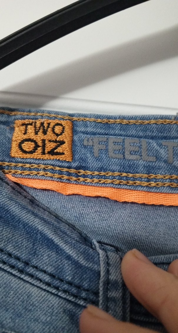 Mavi Midi Boy kız çocuk Kot Pantolon - Görsel 2