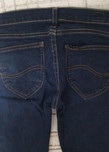 Lacivert Kadın Denim Jean - Görsel 5