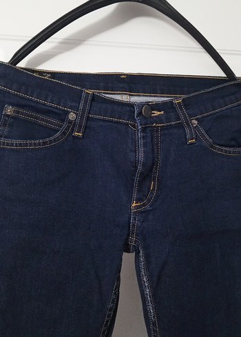 Lacivert Kadın Denim Jean - Görsel 2