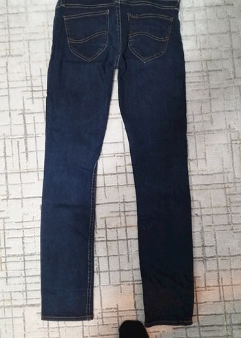 Lacivert Kadın Denim Jean - Görsel 4