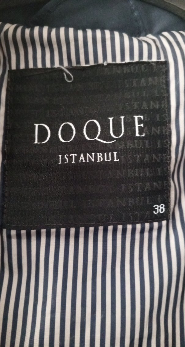 Kadın Lacivert Uzun Kışlık Fermuarlı Mont - Görsel 3