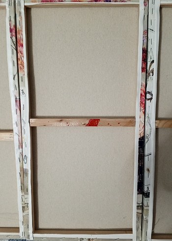 Beyaz Çiçekli Dekoratif kanvas tablo - Görsel 10