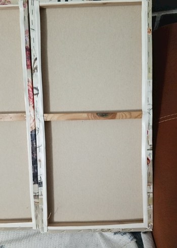 Beyaz Çiçekli Dekoratif kanvas tablo - Görsel 11