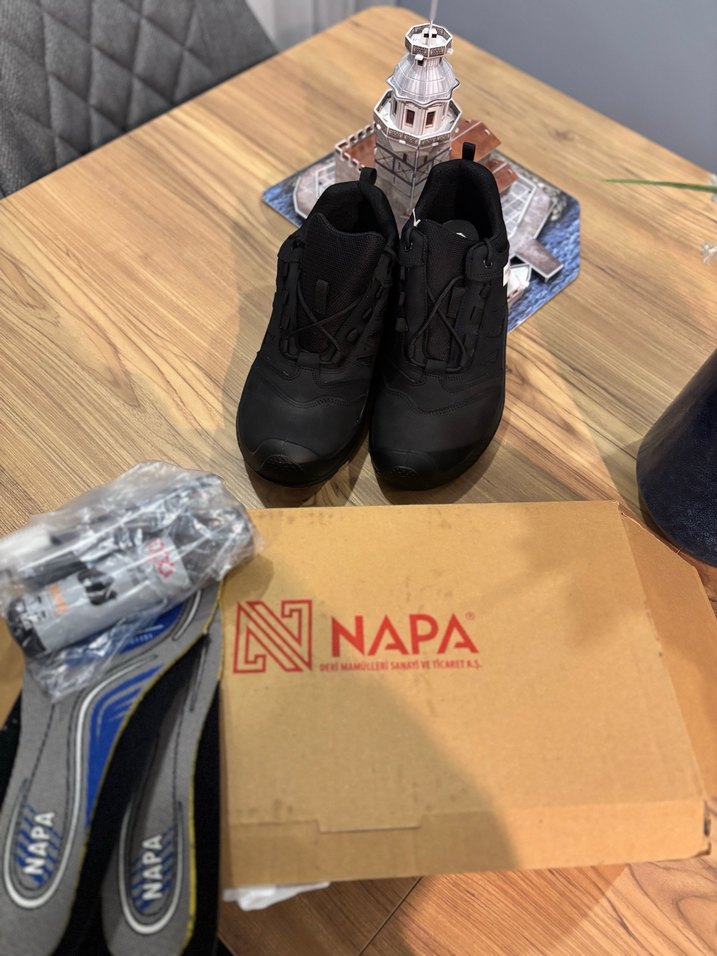 Siyah Erkek Napa marka özel güvenlik polis vb. - Görsel 5