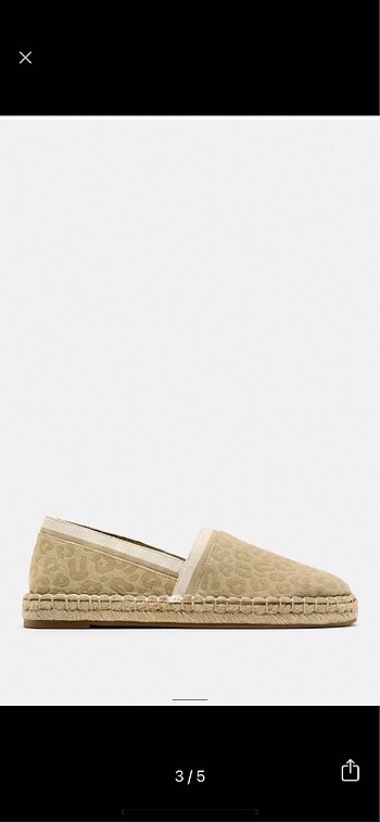 38 Beden Zara Espadril