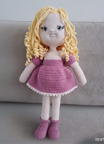 Amigurumi şeker bebek