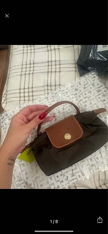 Longchamp kahverengi çanta