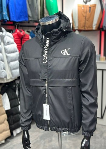Calvin Klein Siyah Kapusonlu Sehir Ceketleri