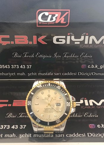 Beden altın Renk Klasik Stil Altın Renk Erkek Saat