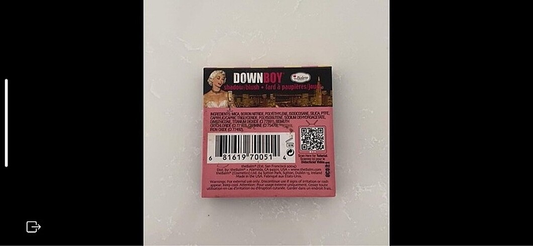 Beden The balm allık