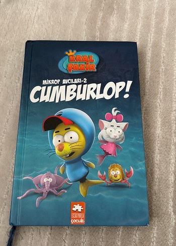 Kral Şakir Mikrop Avcıları-2: Cumburlop! Çocuk Kitabı