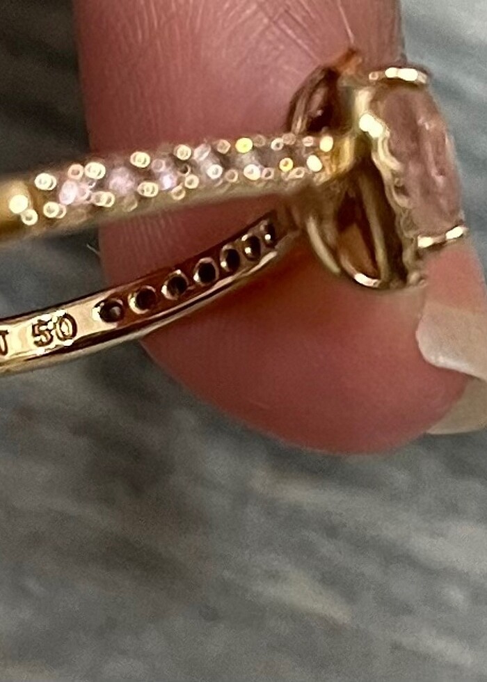 ORİJİNAL PANDORA PEMBE KALPLİ YÜZÜK - Görsel 4