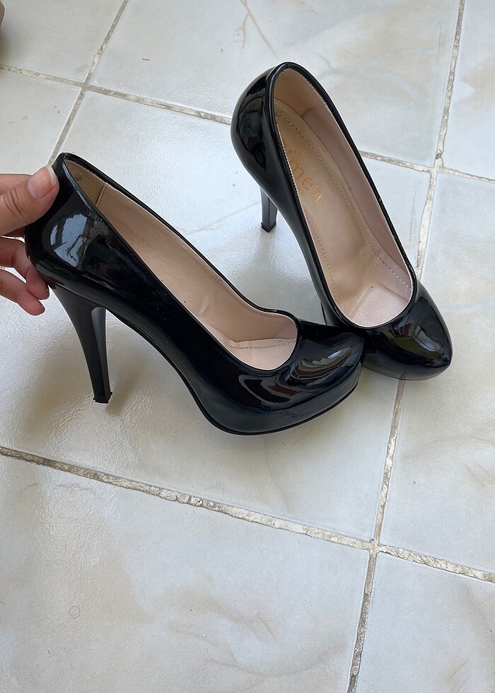 Platform topuk kadın ayakkabı - Görsel 2