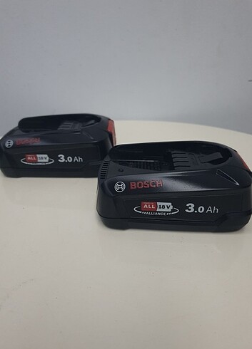 2ADET BOSCH 18V 3AH UNLIMITED BATARYA 