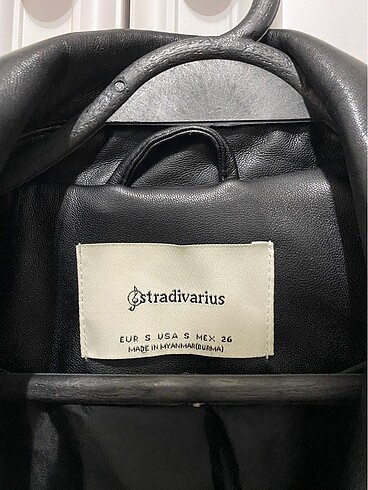 s Beden Stradivarius deri ceket