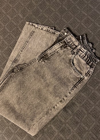 Diğer Be Blue Gri Kadin Denim Pantolon