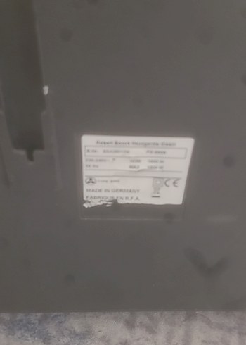 Kırmızı Bosch Süpürge 1800W - Görsel 2