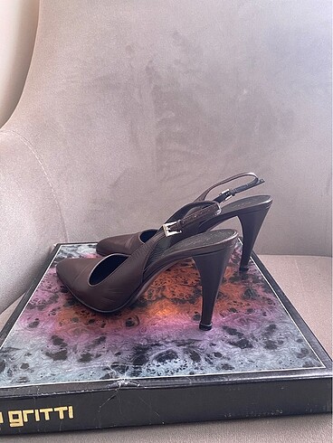 Prada Orijinal prada kahve stiletto