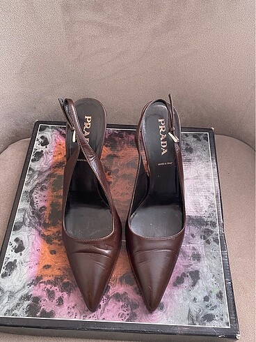 Orijinal prada kahve stiletto