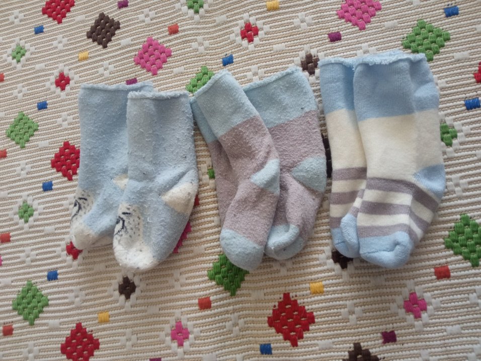 Çocuklar için renkli nakışlı çoraplar - Görsel 2