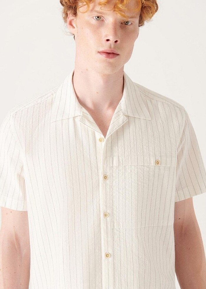 Avva Erkek Gömlek (pamuk) - Görsel 5