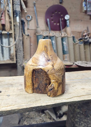 ahşap vazo - Görsel 3